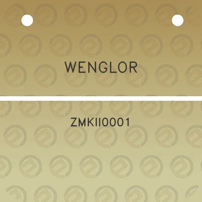 wenglor-zmkii0001