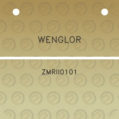 wenglor-zmrii0101