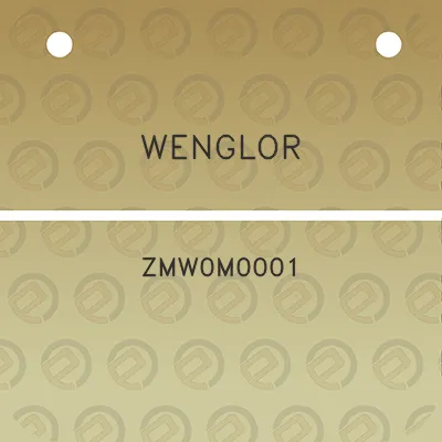 wenglor-zmw0m0001