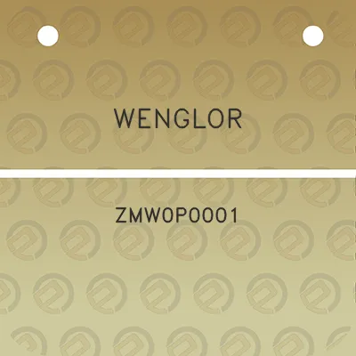 wenglor-zmw0p0001