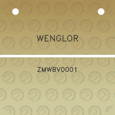 wenglor-zmwbv0001