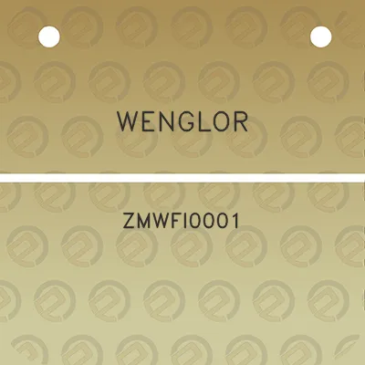 wenglor-zmwfi0001