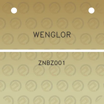 wenglor-znbz001