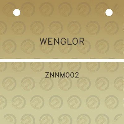 wenglor-znnm002