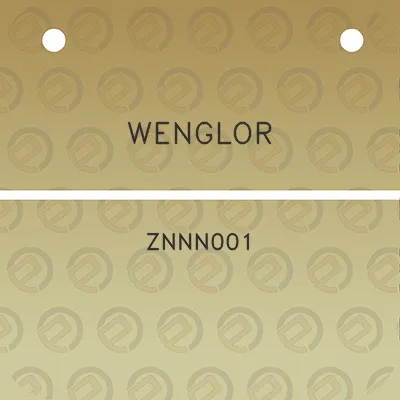 wenglor-znnn001