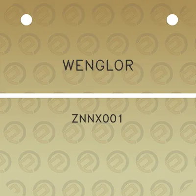 wenglor-znnx001