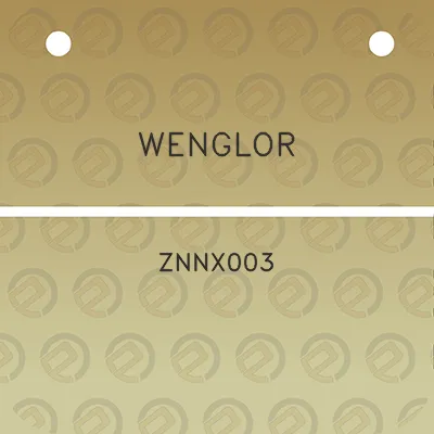 wenglor-znnx003