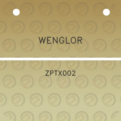 wenglor-zptx002