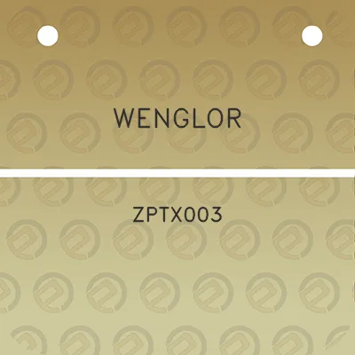 wenglor-zptx003