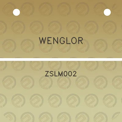 wenglor-zslm002