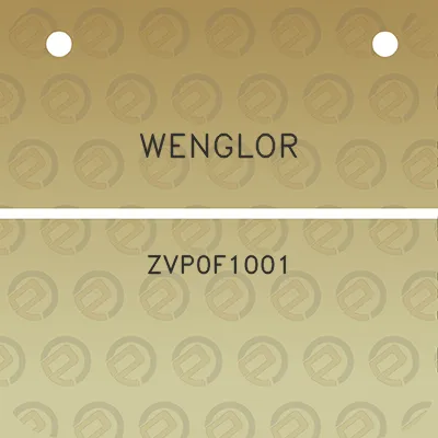 wenglor-zvp0f1001