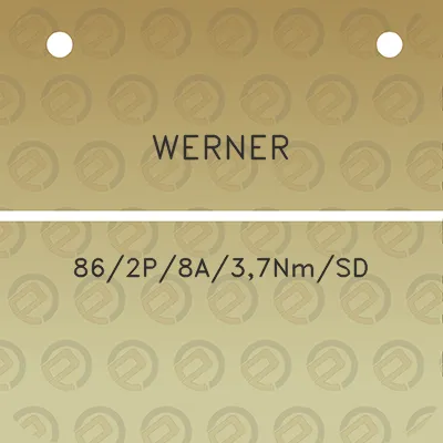 werner-862p8a37nmsd