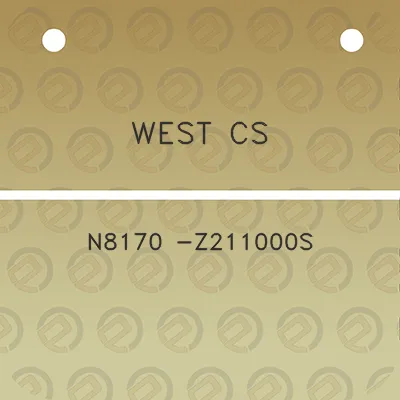 west-cs-n8170-z211000s