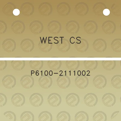 west-cs-p6100-2111002