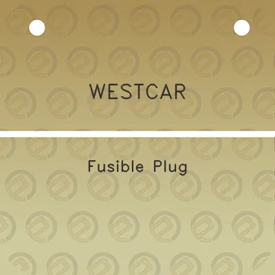 westcar-fusible-plug