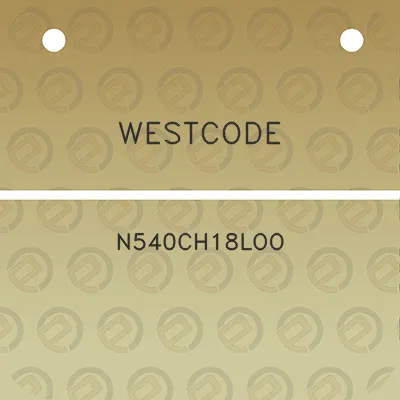 westcode-n540ch18loo