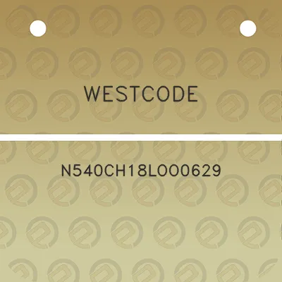 westcode-n540ch18loo0629