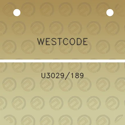 westcode-u3029189