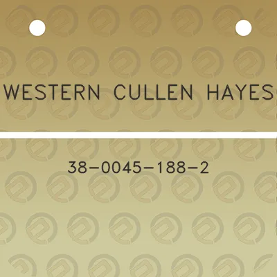 western-cullen-hayes-38-0045-188-2