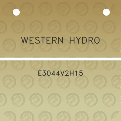 western-hydro-e3044v2h15