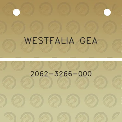 westfalia-gea-2062-3266-000