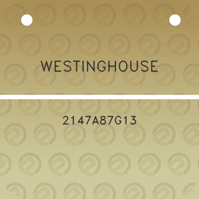 westinghouse-2147a87g13