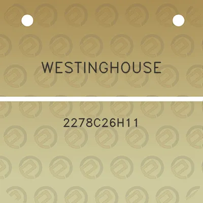 westinghouse-2278c26h11