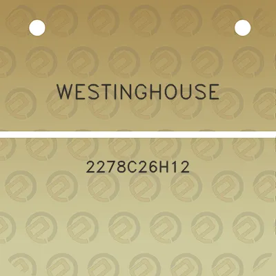 westinghouse-2278c26h12