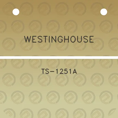 westinghouse-ts-1251a