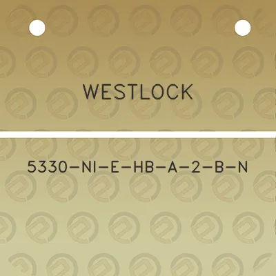 westlock-5330-ni-e-hb-a-2-b-n