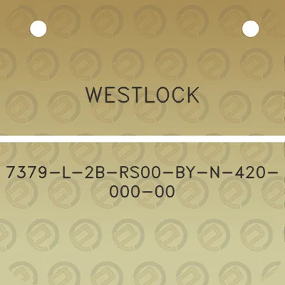 westlock-7379-l-2b-rs00-by-n-420-000-00