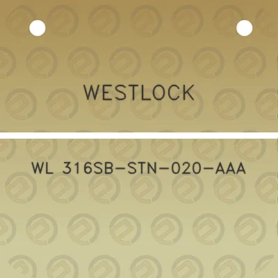 westlock-wl-316sb-stn-020-aaa