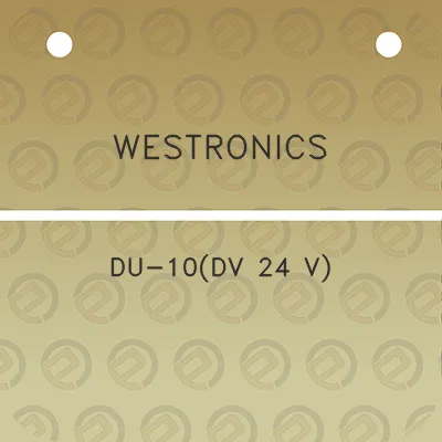 westronics-du-10dv-24-v