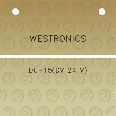 westronics-du-15dv-24-v