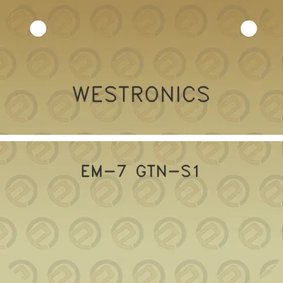 westronics-em-7-gtn-s1