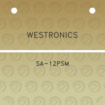 westronics-sa-12psm