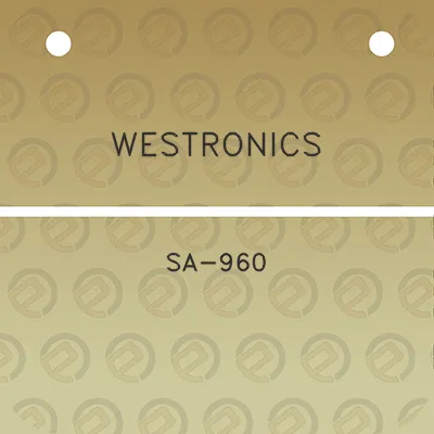 westronics-sa-960