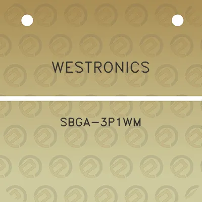 westronics-sbga-3p1wm