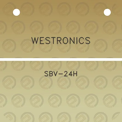 westronics-sbv-24h