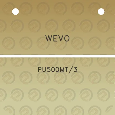 wevo-pu500mt3