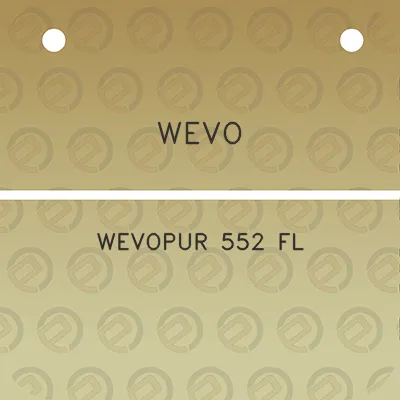 wevo-wevopur-552-fl