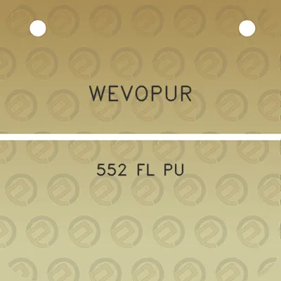 wevopur-552-fl-pu