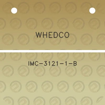 whedco-imc-3121-1-b