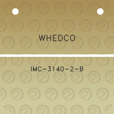 whedco-imc-3140-2-b