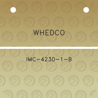 whedco-imc-4230-1-b