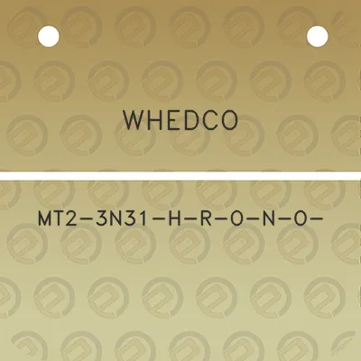 whedco-mt2-3n31-h-r-o-n-o