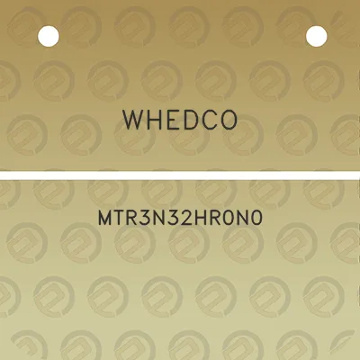 whedco-mtr3n32hr0n0