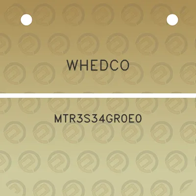 whedco-mtr3s34gr0e0