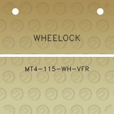 wheelock-mt4-115-wh-vfr