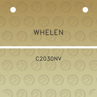 whelen-c2030nv